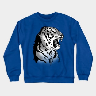 Tiger attack Crewneck Sweatshirt